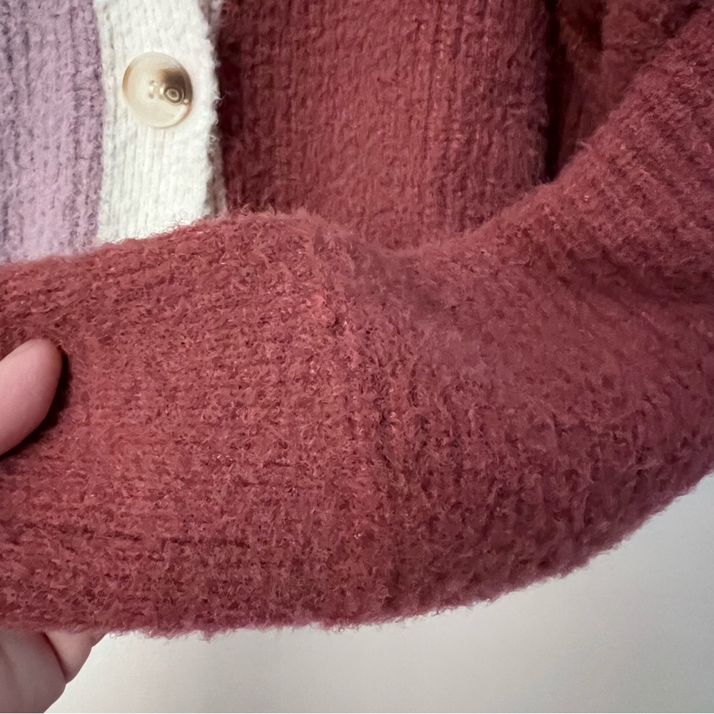 Böhme Lacey Colorblock Cardigan Sweater - Picture 7 of 13